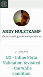 Mobile Screenshot of hulstkamp.com